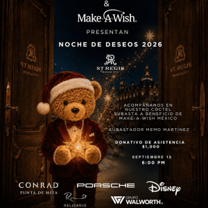 Boleto con Causa: Noche de Deseos 2026 – Make-A-Wish México