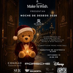Boleto con Causa: Noche de Deseos 2026 – Make-A-Wish México
